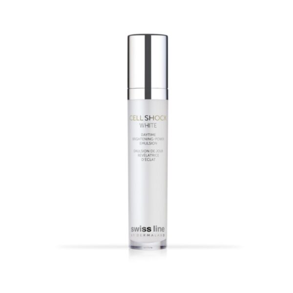 Swissline Cell Shock White Daytime Brightening Power Emulsion - Nhũ tương làm trắng đột phá toàn diện