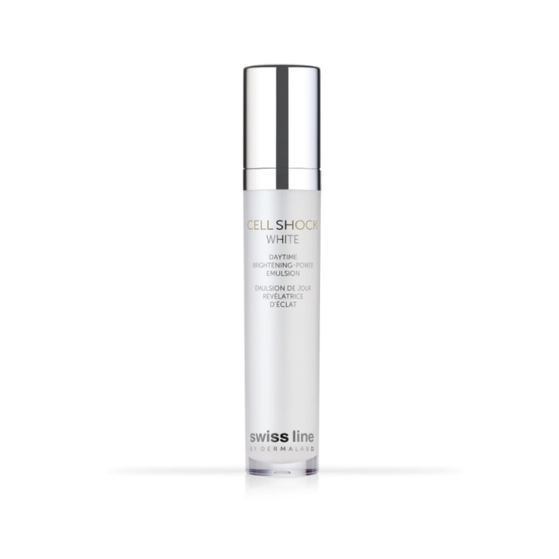 1 Swissline Cell Shock White Daytime Brightening Power Emulsion - Nhũ tương làm trắng đột phá toàn diện
