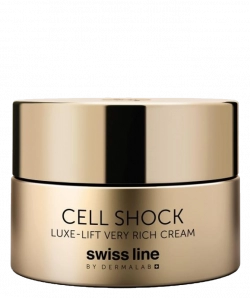 Swissline Cell Shock Luxe Lift Very Rich Cream - Kem nâng cơ & chống lão hóa toàn diện cho da khô, rất khô