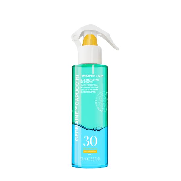 Timexpert Sun Blue Protective Bi Phase Antioxidant SPF30 – Xịt dưỡng hai pha chống oxy hóa SPF30