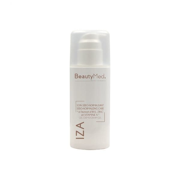 Gel Điều Trị Mụn Điều Tiết Bã Nhờn - IZA Soin Sebo Normalizing Care IZA Cream Gel