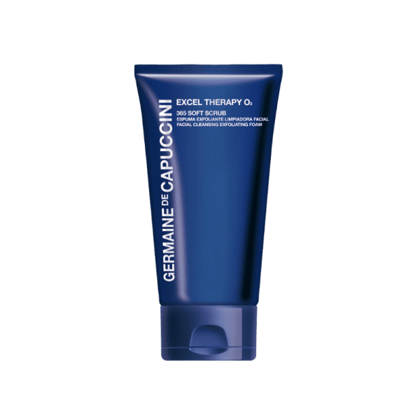 Excel Therapy O2 365 Soft Scrub Facial Cleansing Exfoliating Foam  – Sửa rửa mặt 2in1 chứa Oxy tươi
